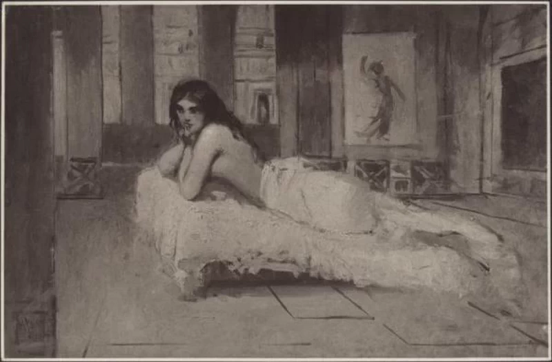 Bozzetto per La pompeiana